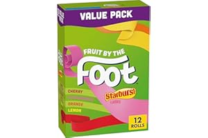 Fruit by the Foot Fruit Flavored Snacks, Starburst, Variety Pack, 12 ct