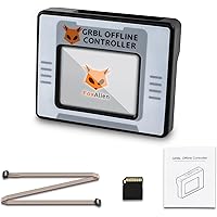 FoxAlien CNC Offline Controller for Masuter Pro & 3, Offline Control Module with Touchscreen LCD GRBL Control for FoxAlien 30