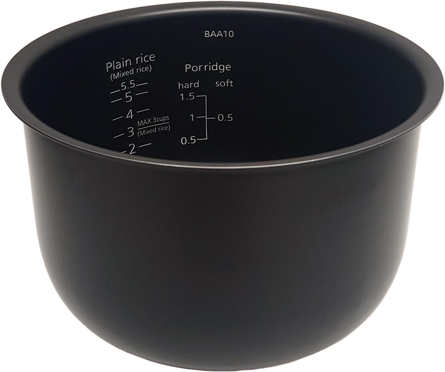 Tiger 5.5 Cups Inner Pot for JBAA10U, JBAB10U, and JBAT10UThis will