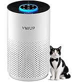 Air Purifiers for Bedroom Home up to 1250 ft², Vniup H14 True HEPA Room Air Purifiers for Bedroom, with Fragrance Function Sleep Mode& Light Mode Air Cleaner for Pet Dander Odor Dust Smoke