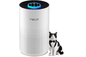 Air Purifiers for Bedroom Home up to 1250 ft², Vniup H14 True HEPA Room Air Purifiers for Bedroom, with Fragrance Function Sleep Mode& Light Mode Air Cleaner for Pet Dander Odor Dust Smoke