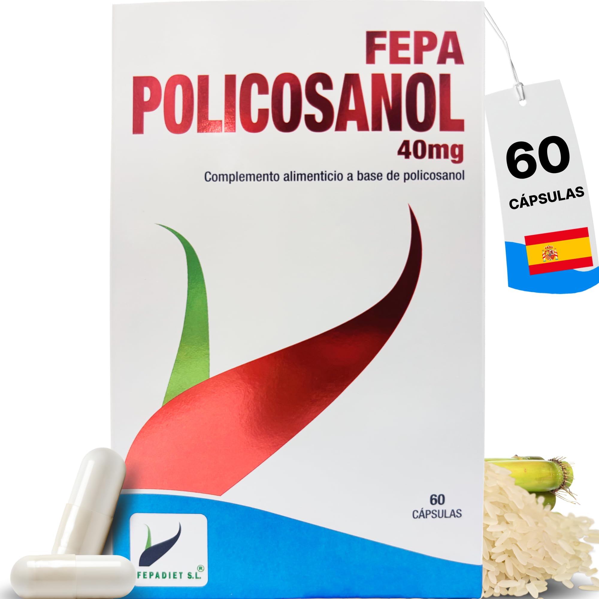 Fepa Fepa Polycosanol 60 Capsules - 1 Piece