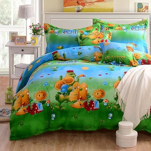 Amazon Com Lelva Plants Vs Zombies Bedding Sets For Teens