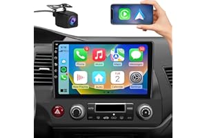 Car Stereo Radio Head Unit Andriod 13 for Honda Civic 2006-2011 with Wireless Apple Carplay Android Auto