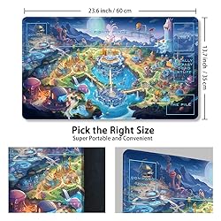 Premium Stitched MTG Playmat with Zones and
