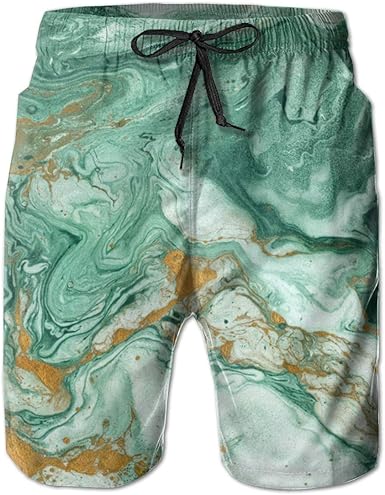 dark green swim trunks