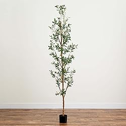 Nearly Natural Artificial Indoor 8FT Tall Silk Faux