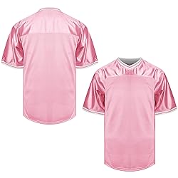 MESOSPERO Blank Football Jersey,Men's 90s Hip Hop