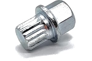 Tekkey Wheel Lock Key for Volkswagen (VW) - Compatible with Jetta/Passat/Golf/Rabbit/GTI and More - ABC5 with 16 Teeth (Pointy)