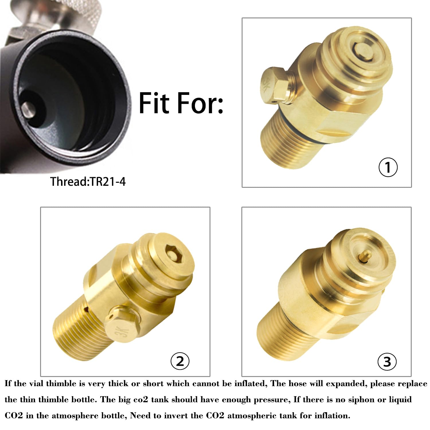 CGA320 Soda Machine blue Co2 Bottle Cylinder Refill Adapter Hose,For Refill blue Co2 Tank Bottle(CGA320 to TR21-4, Dual Valve With Gauge) (36In)