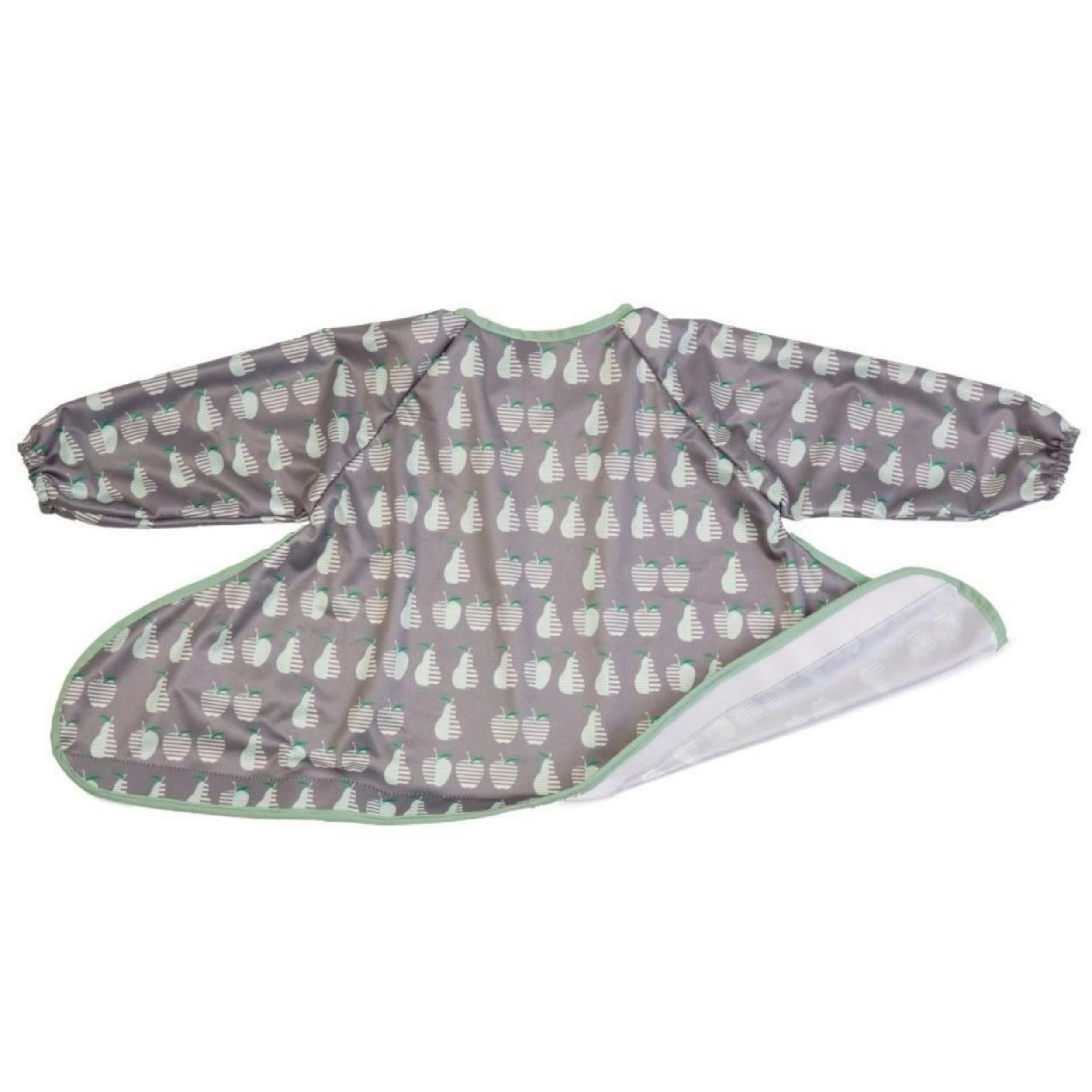 Tidy Tot Spare Weaning Bib for Bib & Tray Kit. Coverall Baby Feeding Bib with Sleeves. Attaches to Food Tray. Waterproof Long Sleeved Bibs. Mess Proof Baby Led Weaning Bibs BLW.