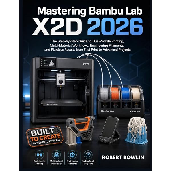Bambu Lab H2D 3D Printer Master Guide: Dual-Nozzle Multicolor