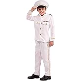 Rubies Navy Admiral Costume for Kids, Boy's Medium