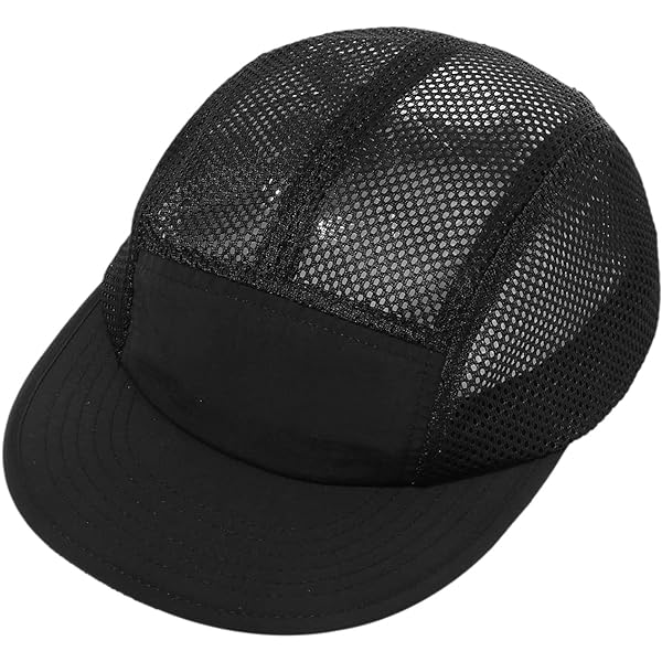 Croogo Mesh Baseball Caps for Men 5 Panel Flat Brim Cap Casual