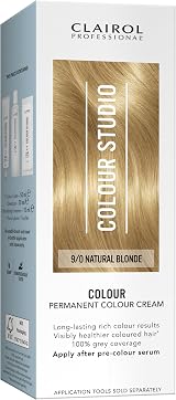 Clairol Colour Studio Permanent Colour Cream 9/0 Natural Blonde 50ml