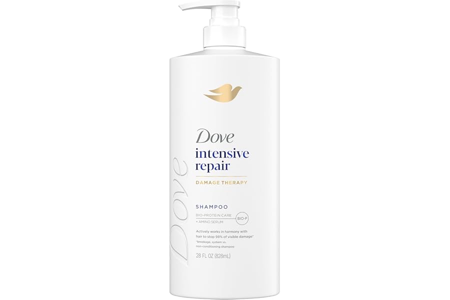 Dove Shampoo Intensive Repair for Damaged Hair with Bio-Protein Care Technology and Amino Serum 28 Fl Oz