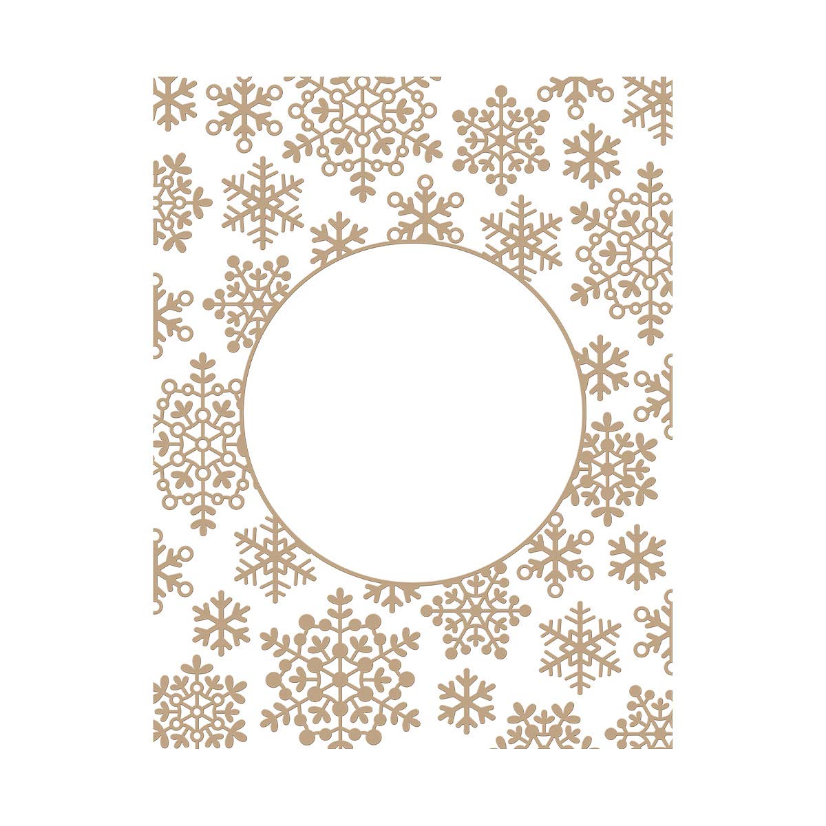 Spellbinders Snowflake Sparkle Background Glimmer Hot Foil Plate Meta | amzdealz