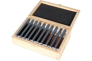 kimllier 10Pairs 1/8 x 4 Inch Steel Parallel Set Accuracy Gage Gauge Block