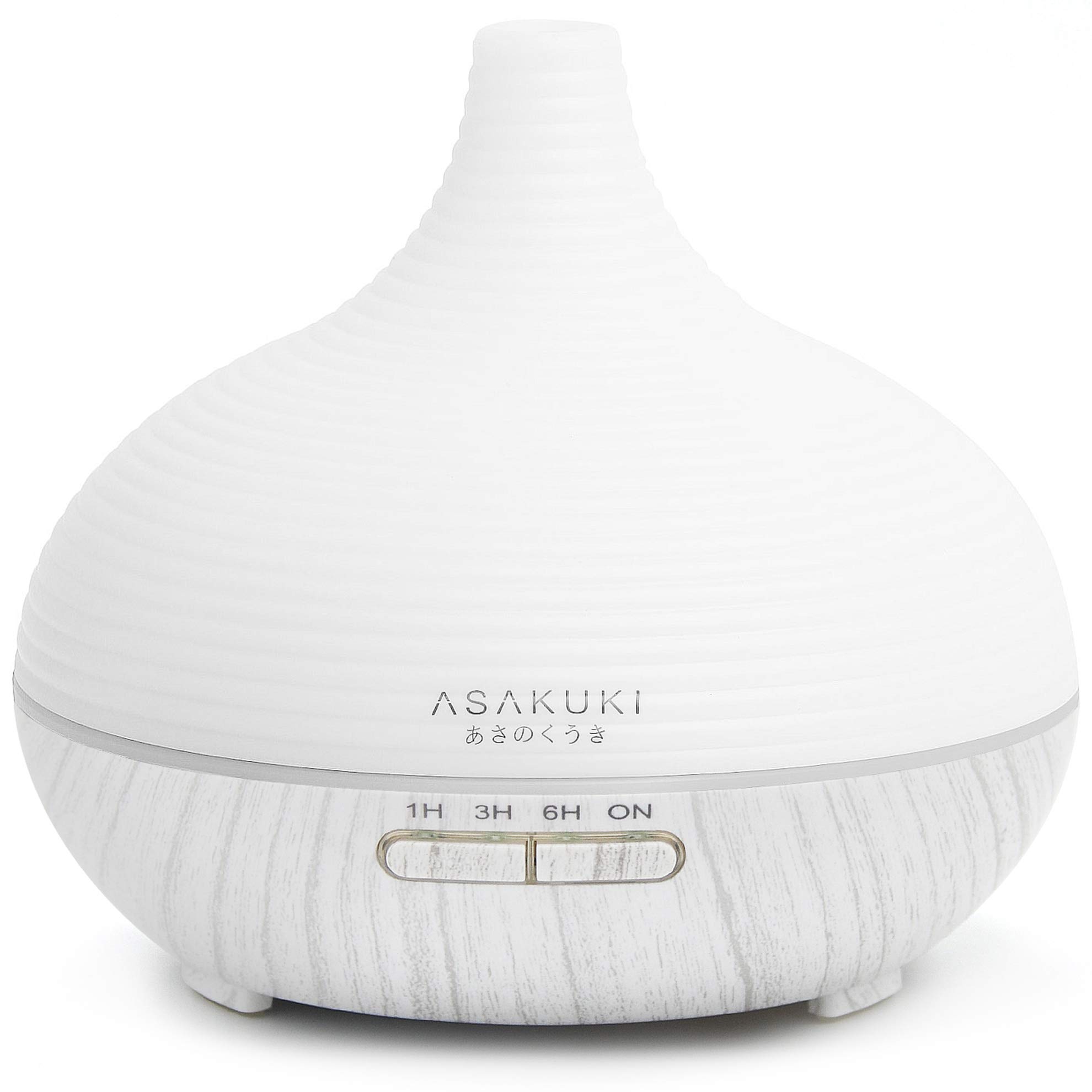 ASAKUKI 300ml Essential Oil Diffuser, Premium 5 In 1 Ultrasonic