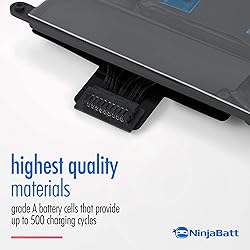 NinjaBatt Battery A1502 A1582 for Apple MacBook Pro