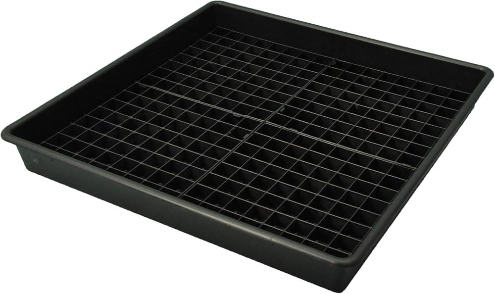 SERPRO 100L Spill Tray 100x100x12cm Heavy Duty Bunding Grids