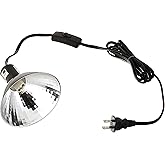 (2 Pack) Zilla Reptile Habitat Lighting, Terrarium Heat Lamp Halogen Mini Dome