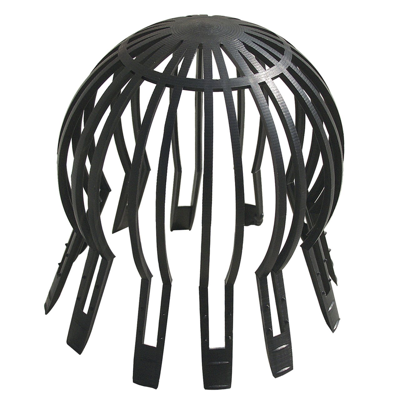 FIRST PLAST PF26 Fenders for Eaves canals, Black, Da ø 75 a 125 mm