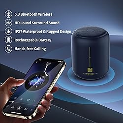 Portable Bluetooth Speaker,IPX7 Waterproof Wireless