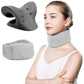 RESTCLOUD Neck Stretcher for Neck Pain Relief, Soft Neck Brace for Neck Pain and Support