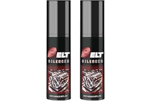 2pcs 200ml Car Belt Dressing Spray Automotive, Belt Dressing Anti-Age Friction Reducer, Long-Lasting Anti-Slip Timing & Drive