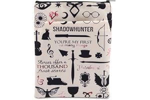 MNIGIU S-hadowhunters Inspired Gift S-hadowhunters Book Sleeve S-hadowhunters Merch for S-hadowhunter Bookish
