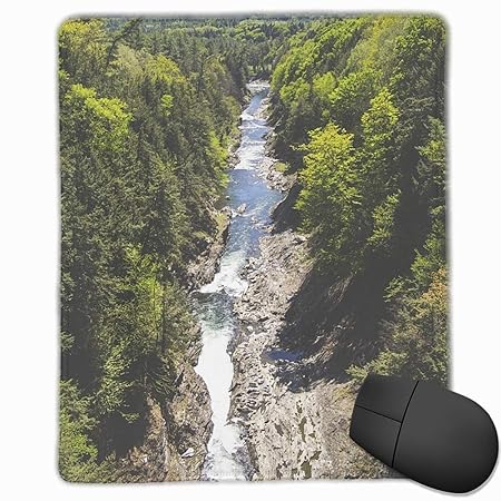 Creek Stream Valley Mouse Pad Non Slip Rubber Backing Gaming Mouse Pad 9.8x12 Inch(25cm*30cm)