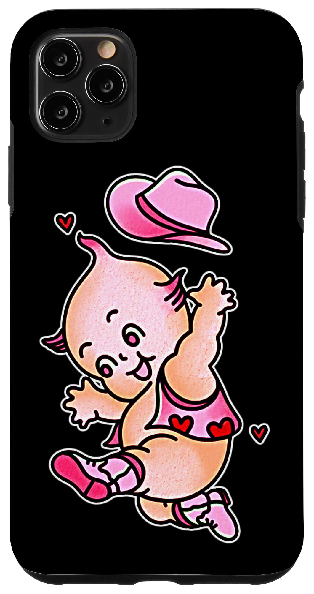Cute Kewpie Baby Cowboy Case for iPhone 11 Pro Max