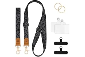Doooze Phone Lanyard,Phone Strap,Phone Lanyard Crossbody,Phone Charms Strap,Universal Cell Phone Lanyard for All Smartphone