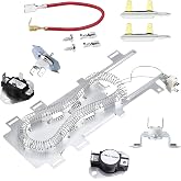 wp8544771 Heating Element Kit for Whirlpool Duet Dryer by Sikawai | 8544771 PS11746337 AP6013115 for Maytag Bravos xl Heating Element, 279816 Thermostat Cut Off, 3392519 279973 Thermal Fuse