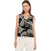 Vince Camuto Women's V-Neck Sleeveless Blouse