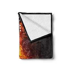 Ambesonne Guitar Soft Flannel Fleece Throw