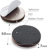 X-Protector Furniture Pads 8 Pack 50mm Non-Slip Floor Protectors view 3