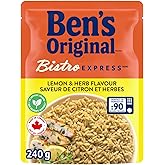 BEN'S ORIGINAL™ BISTRO EXPRESS™ Lemon and Herb Flavour Rice, Easy Dinner Side, Microwave in 90 Seconds, 240g