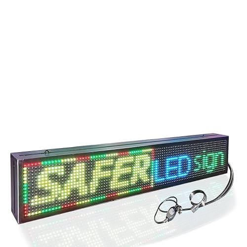 Programmable Rgl Sign Harware Led LURV LED Display, RGB Full color Scrolling Sign, P10 New SMD technology ...