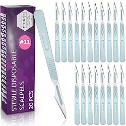 Disposable Scalpel Blades with Metal