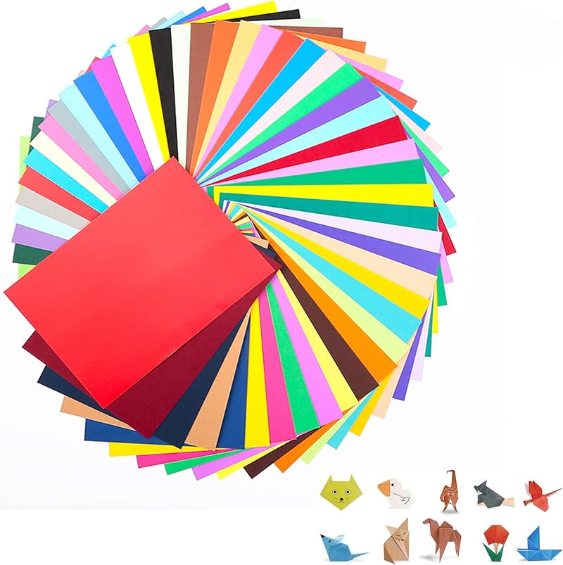 FUKTSYSM Coloured Card A4 100 Sheet Pack 230gsm 20 Colours Eco Friendly