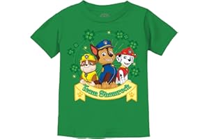 TSTARS St. Patrick's Day Paw Patrol T-Shirt - Toddler & Kids Lucky Shamrock Tee for Boys & Girls