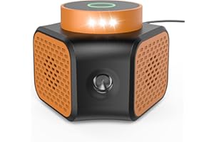 HUKIMGEE Squirrel Repellent Indoor Ultrasonic Mice Repellent Plug-ins Squirrel Rodent Repellent Mouse Deterrent Rat Control Bat Removal Attic Garage House RV Apartment