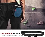 Rhino Valley Climbing Chalk Bag with Adjustable Belt and Carabiner Clip view 4