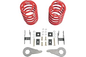 Touring Tech Front Lowering Torsion Keys 1-3" / Rear 4" Lowering Springs W/Shock Extenders