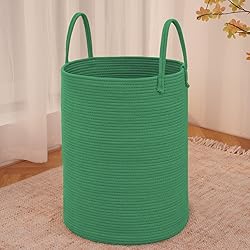JMvicyroam Large Woven Laundry Basket Hamper,60L