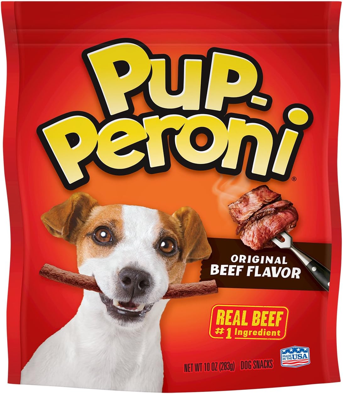 Pup-Peroni Original Beef Flavor Dog Snacks, 10-Ounce