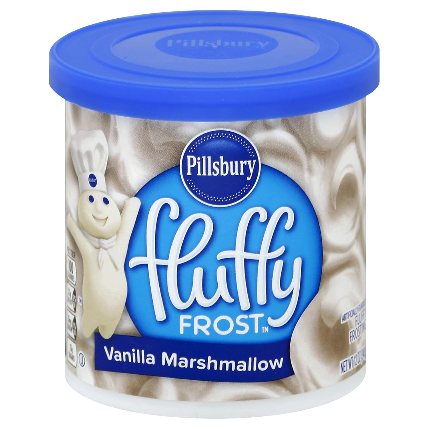 Pillsbury Fluffy Frost Vanilla Marshmallow Flavored Fluffy