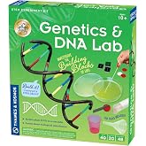 Thames &amp; Kosmos Genetics &amp; DNA Lab 10x2.5x11 inch | Explore the Building Blocks of Life: Cells, Chromosomes &amp; More | Tomato DNA | STEM Science Learning &amp; Education | Ages 10+
